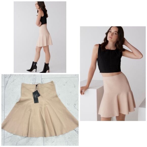 BCBGMaxazria Ingrid A-Line Skirt - Picture 1 of 2